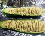 ズッキーニのシーチキンマヨ焼き作り方13写真
