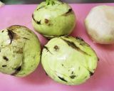 コールラビの煮物作り方1写真