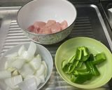 新和食〜鶏むね肉のごまドレッシング炒め作り方2写真