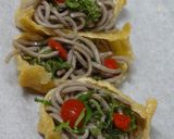 蕎麦いなり カリカリ梅入り作り方2写真