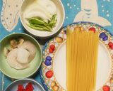 フライパン✙蓋➡❤sea☆ナポリタン☆☆作り方1写真
