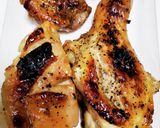 骨付き鶏もも肉のニンニクたっぷり焼き♡作り方4写真