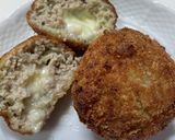 チーズ入りメンチカツ作り方6写真
