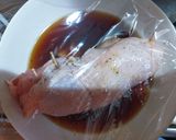 鶏もも肉のレンジチャーシュー作り方3写真
