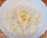 レンジで簡単1分！ベーコンエッグ丼作り方6写真