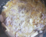 豚肉と卵のとろとろ丼作り方3写真