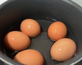 ツルンと剥けるゆで卵（固茹で）作り方1写真