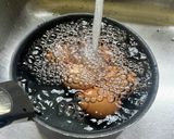 ツルンと剥けるゆで卵（固茹で）作り方3写真