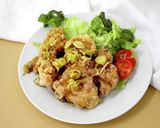 【あまくち生姜醤油★ゆずポン酢】油淋鶏作り方7写真