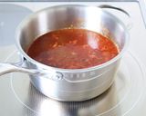 手軽な【野菜ジュースとベーコンのスープ】作り方3写真