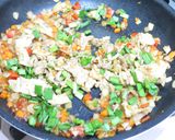 スタミナチャーハン（豚肉バージョン）作り方5写真