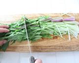 ささみと水菜のサラダ作り方4写真