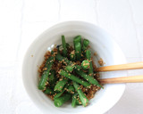 【レンジで】さやいんげんの胡麻和え作り方5写真