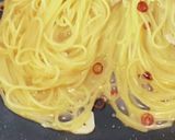 簡単 ワンパンパスタ ペペロンチーノ作り方4写真