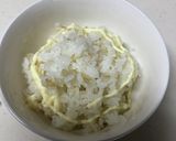 卵かけごはん♡キムチ＆チーズ作り方1写真