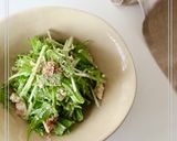 水菜♡豆腐カニカマヨサラダ作り方5写真