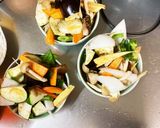 肉無根菜たっぷりコク旨生姜味野菜炒め作り方12写真