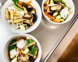 肉無根菜たっぷりコク旨生姜味野菜炒め作り方15写真