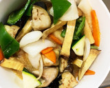肉無根菜たっぷりコク旨生姜味野菜炒め作り方16写真