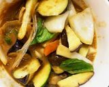 肉無根菜たっぷりきな粉ジンジャー野菜炒め作り方19写真