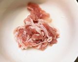 きな粉ケチャ味噌味豚こま大根青椒肉絲風作り方1写真