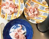 簡単きな粉梅味噌味豚こま大根青椒肉絲風作り方2写真