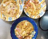 簡単きな粉梅味噌味豚こま大根青椒肉絲風作り方4写真