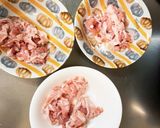きな粉ケチャ味噌味豚こま大根青椒肉絲風作り方3写真