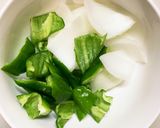 きな粉ケチャ味噌味豚こま大根青椒肉絲風作り方5写真