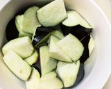 きな粉ケチャ味噌味豚こま大根青椒肉絲風作り方7写真