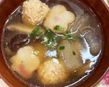 鶏だんごと冬瓜のスープ♪作り方4写真