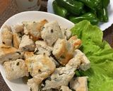 丸めずラクラク♡鶏塩つくね＆生ピーマン作り方7写真