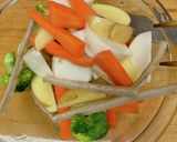 豚肉とあまり野菜の簡単グリル作り方3写真