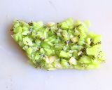 キウィで生姜焼き作り方1写真