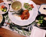 即席！ワカメと豆腐と枝豆のお吸い物作り方2写真