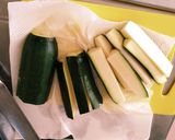 3分夕食★コンロ不要☆ズッキーニ揚げ浸し作り方2写真