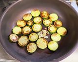 ズッキーニのガーリック焼き作り方4写真