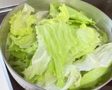 シャキシャキ♫レタスと玉ねぎのお味噌汁作り方6写真