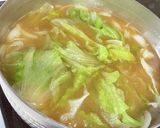 シャキシャキ♫レタスと玉ねぎのお味噌汁作り方8写真