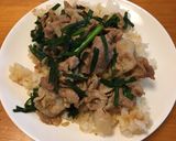 豚肉丼！超簡単作り方8写真