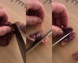 鶏レバーの甘辛野菜炒め作り方1写真
