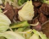 鶏レバーの甘辛野菜炒め作り方6写真