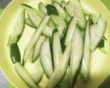 みょうがの無限和え物★梅入り★きゅうり作り方1写真