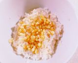 明太子のおにぎり(悪魔のおにぎり風)作り方3写真