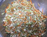 【保育園給食】アスパラと人参のごま和え作り方4写真