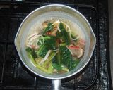カニカマと卵白のスープ作り方4写真