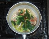 カニカマと卵白のスープ作り方5写真