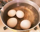 黄身トロトロゆで卵作り方3写真