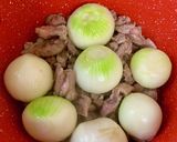 牛スジと丸ごと玉ねぎのカレー♪作り方4写真