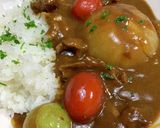 牛スジと丸ごと玉ねぎのカレー♪作り方8写真